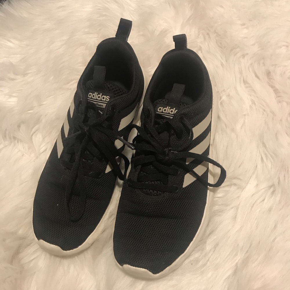 Adidas cloudfoam sneakers, size 4